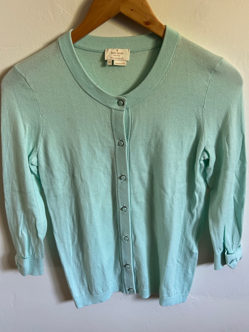 Kate Spade New York Somerset bow-cuff cardigan